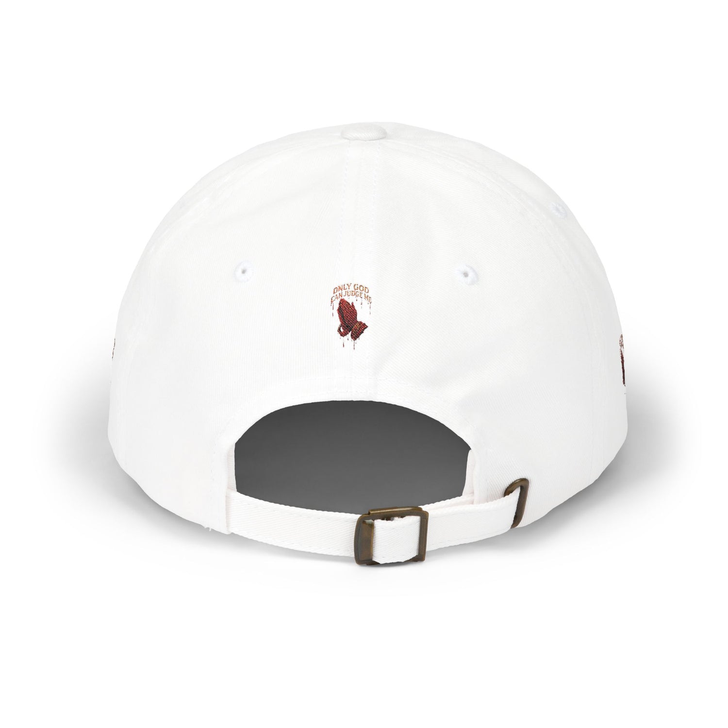 PRAYING HANDS Embroidered Cap White Baseball Hat - Image 12