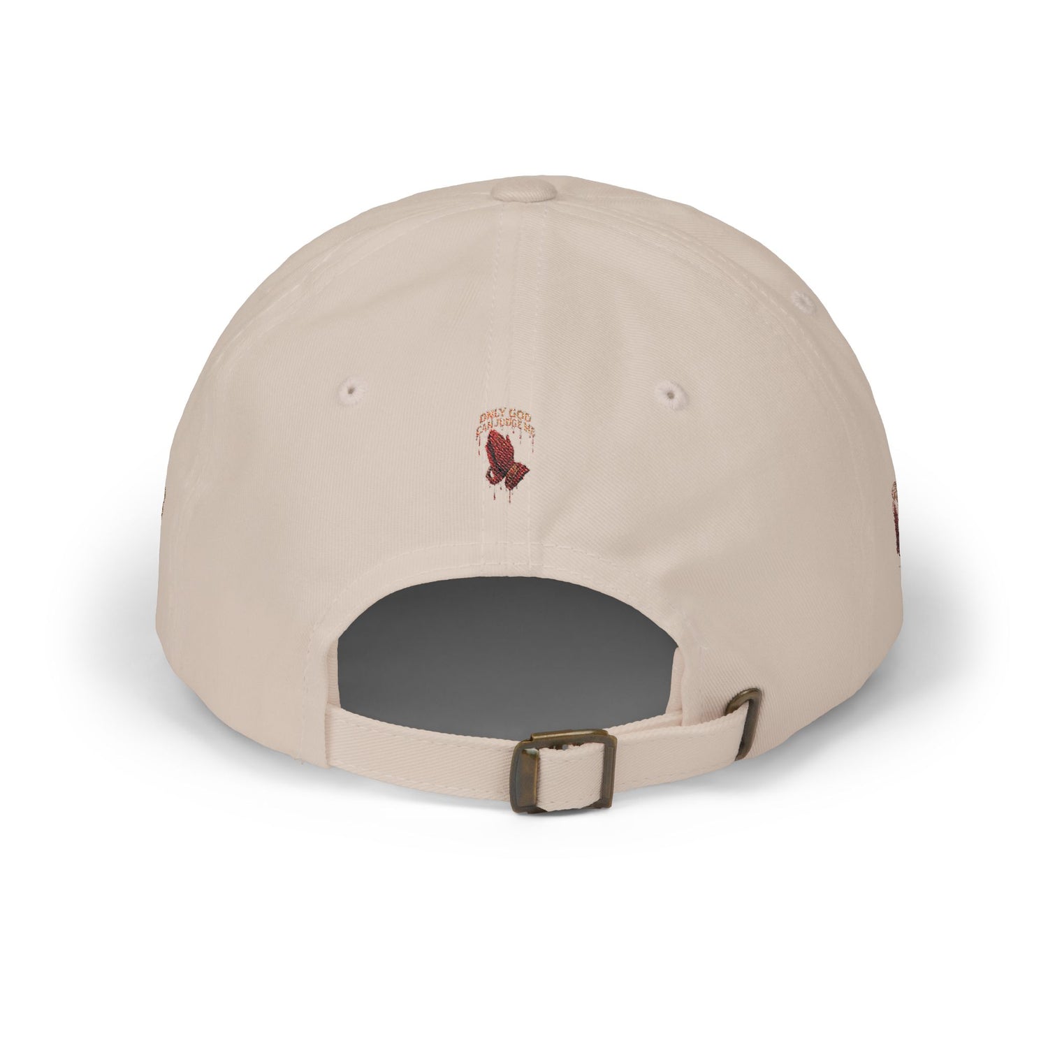 PRAYING HANDS Embroidered Cap White Baseball Hat - Image 15