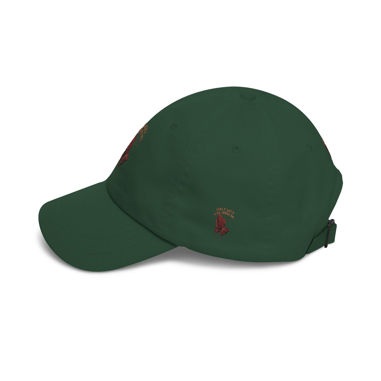 PRAYING HANDS Embroidered Cap White Baseball Hat - Image 25
