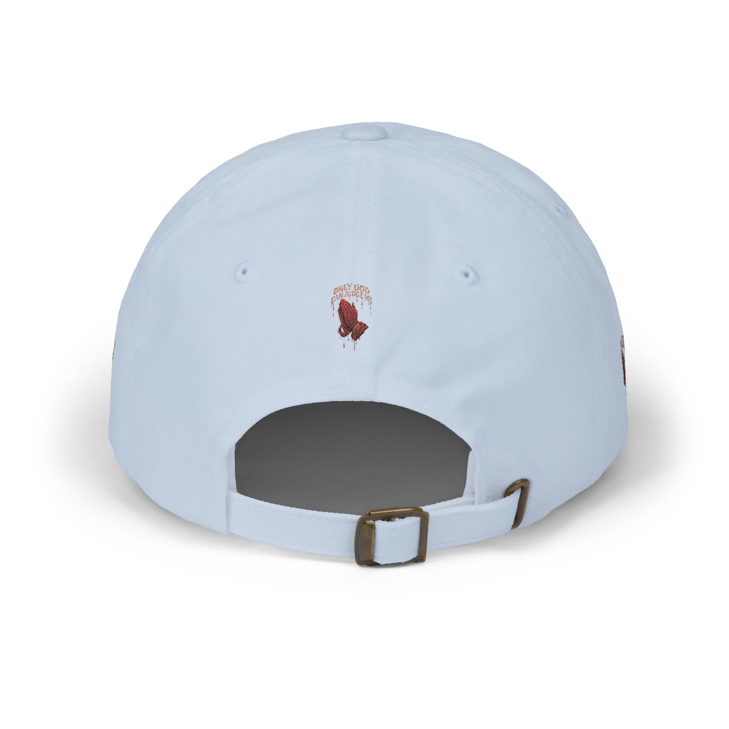 PRAYING HANDS Embroidered Cap White Baseball Hat - Image 27