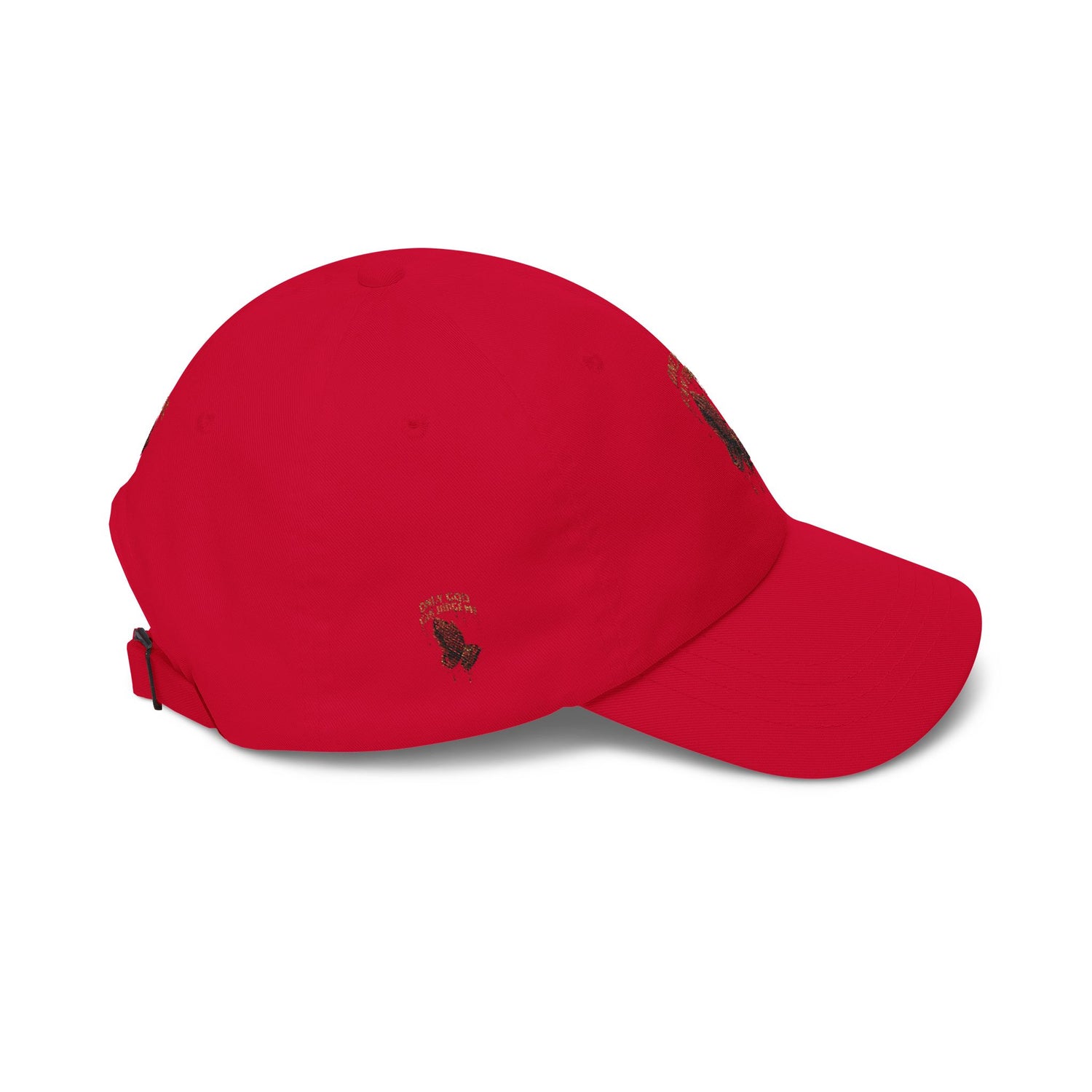 PRAYING HANDS Embroidered Cap White Baseball Hat - Image 44