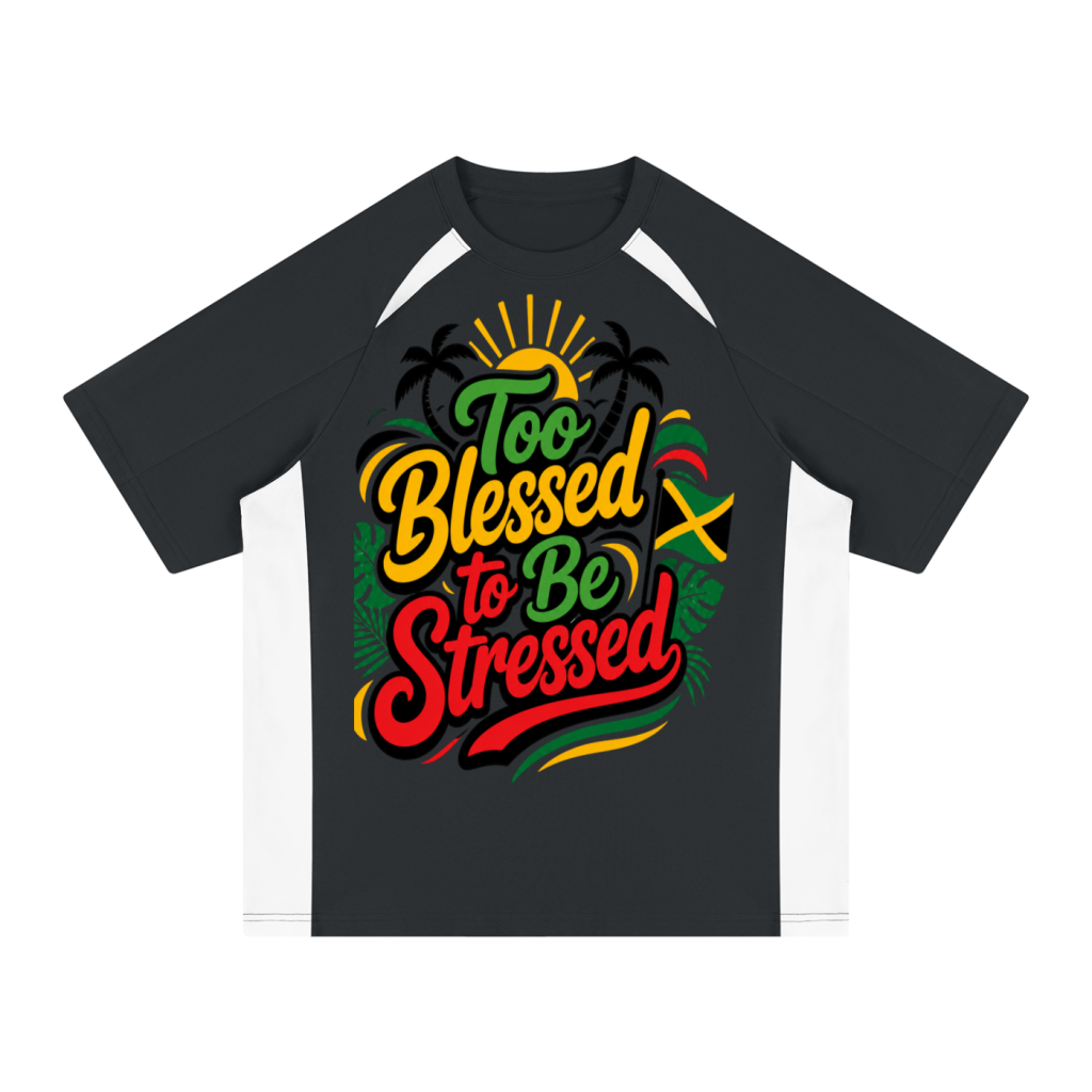 Blessed and Stressed graphic tee