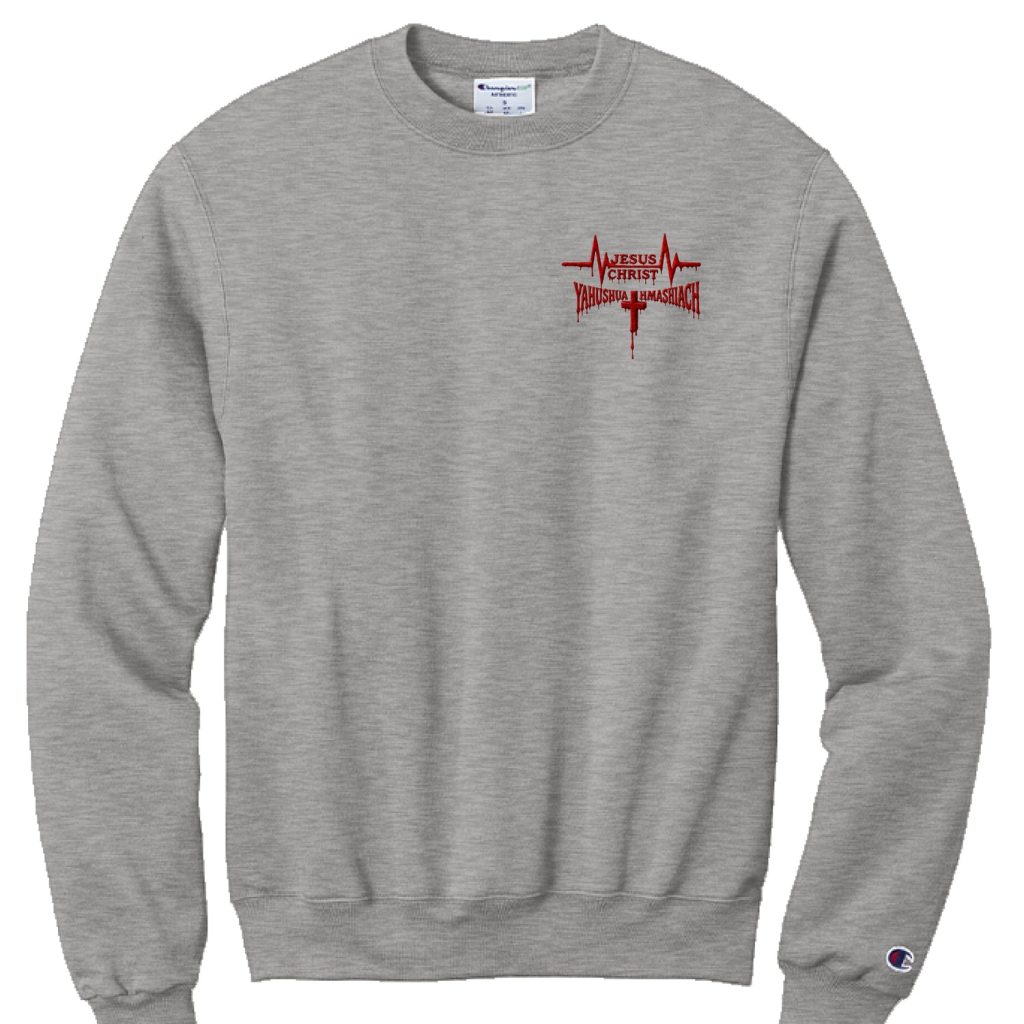 Custom Made Champion Long sleeve Faith Based Sweatshirt