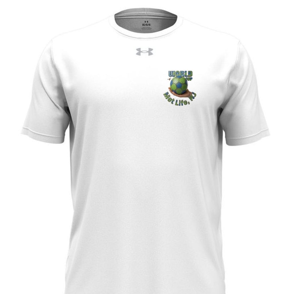 Exclusive Under Armour World Cup NJ T-Shirt Featuring Met Life Celebration Graphic