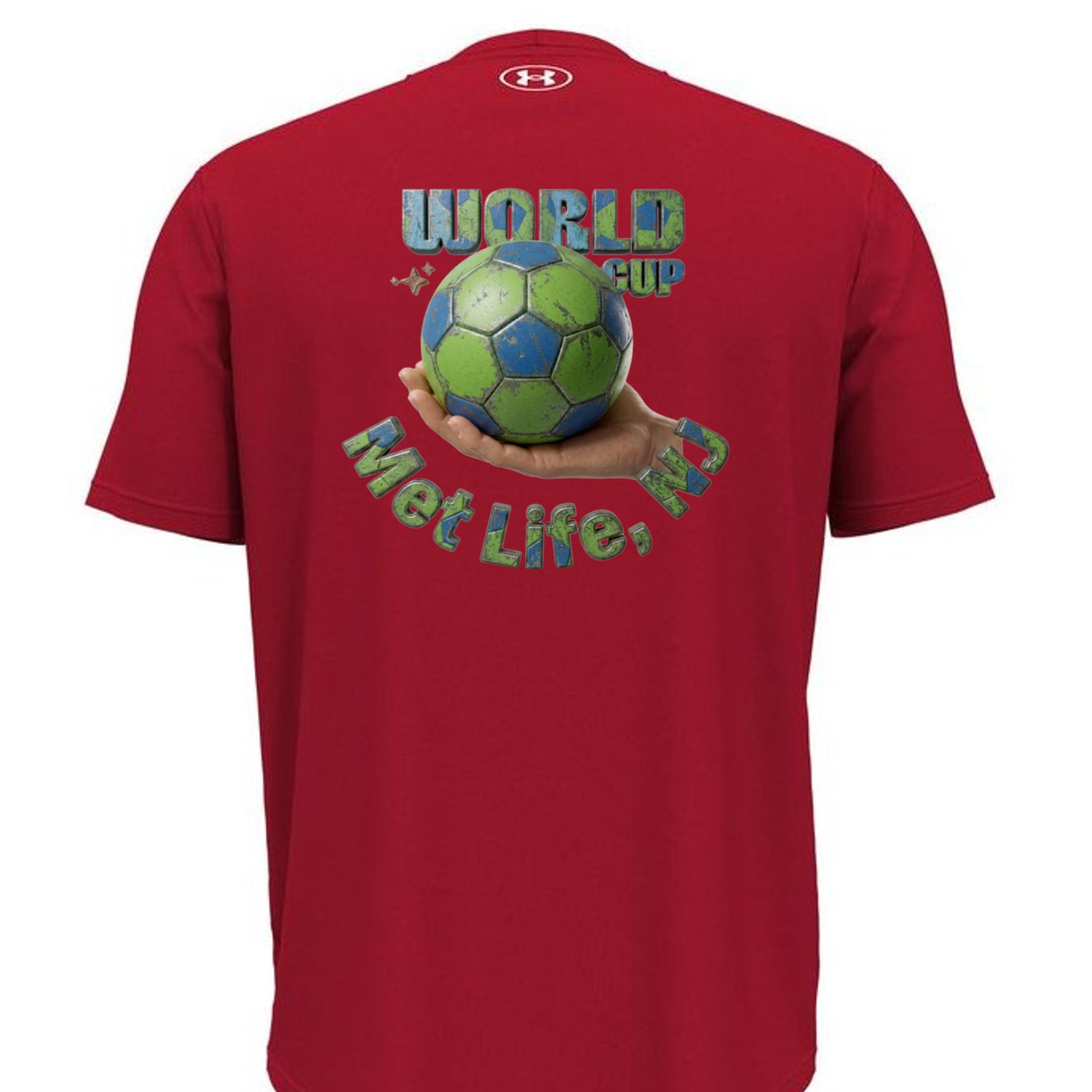 Exclusive Under Armour World Cup NJ T-Shirt Featuring Met Life Celebration Graphic - Image 10