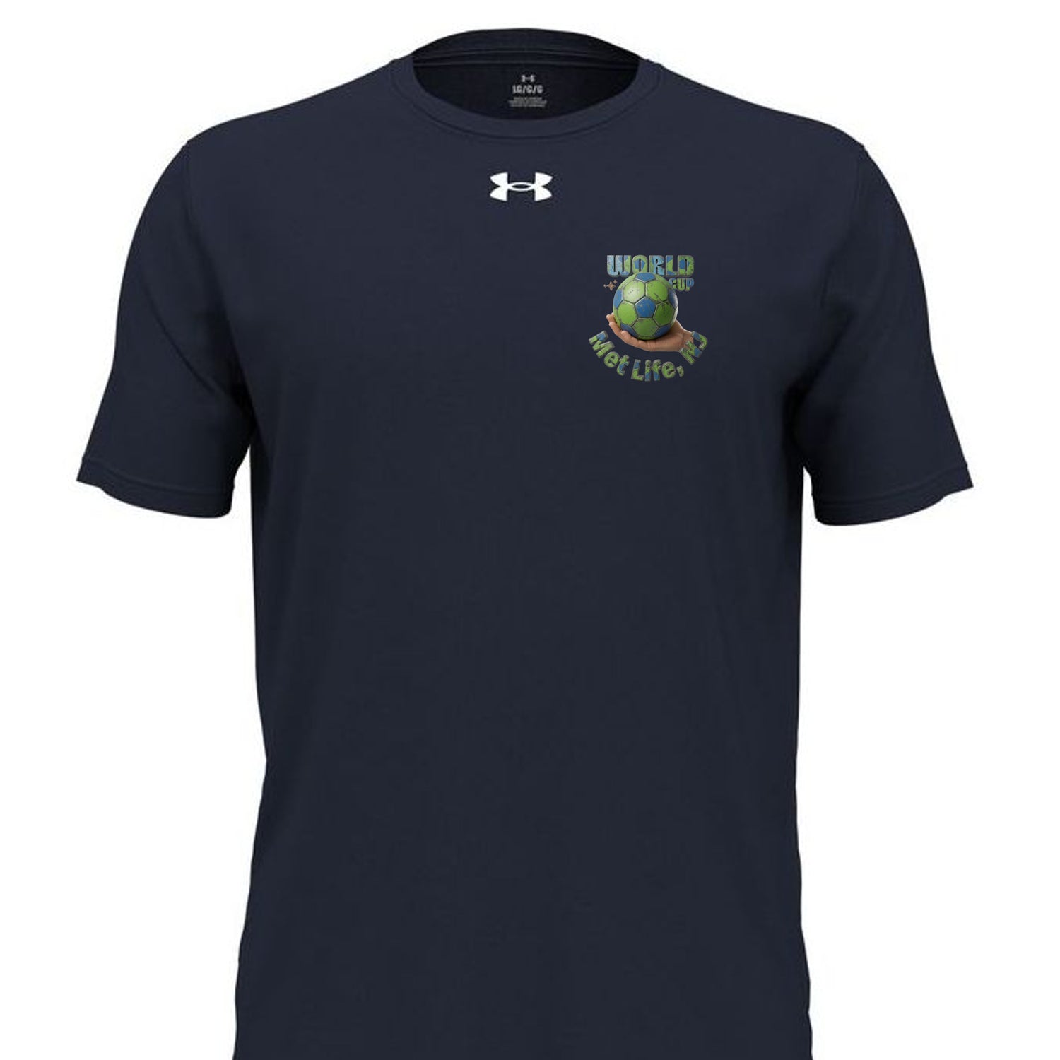 Exclusive Under Armour World Cup NJ T-Shirt Featuring Met Life Celebration Graphic - Image 13