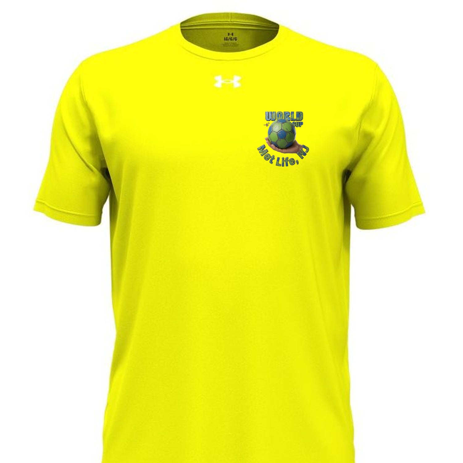 Exclusive Under Armour World Cup NJ T-Shirt Featuring Met Life Celebration Graphic - Image 17