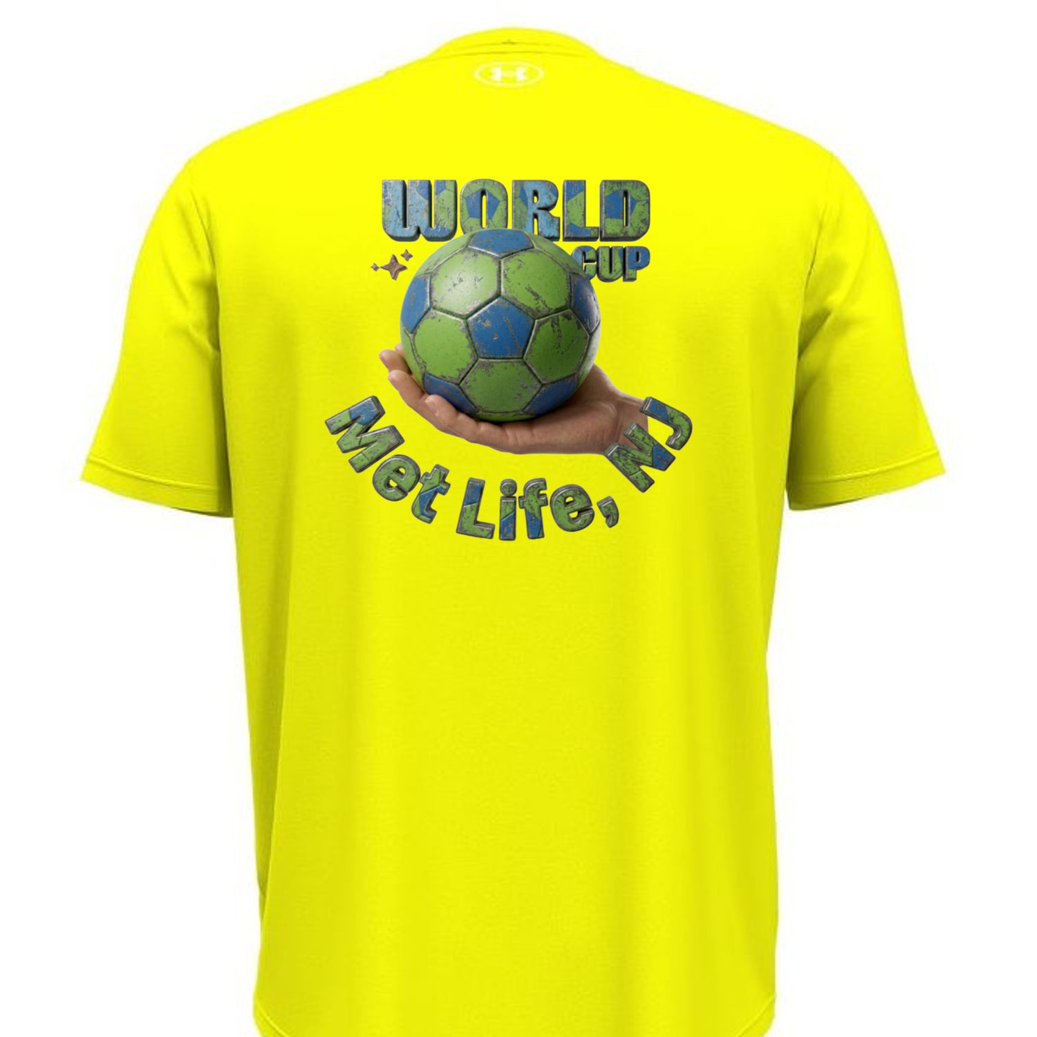 Exclusive Under Armour World Cup NJ T-Shirt Featuring Met Life Celebration Graphic - Image 18