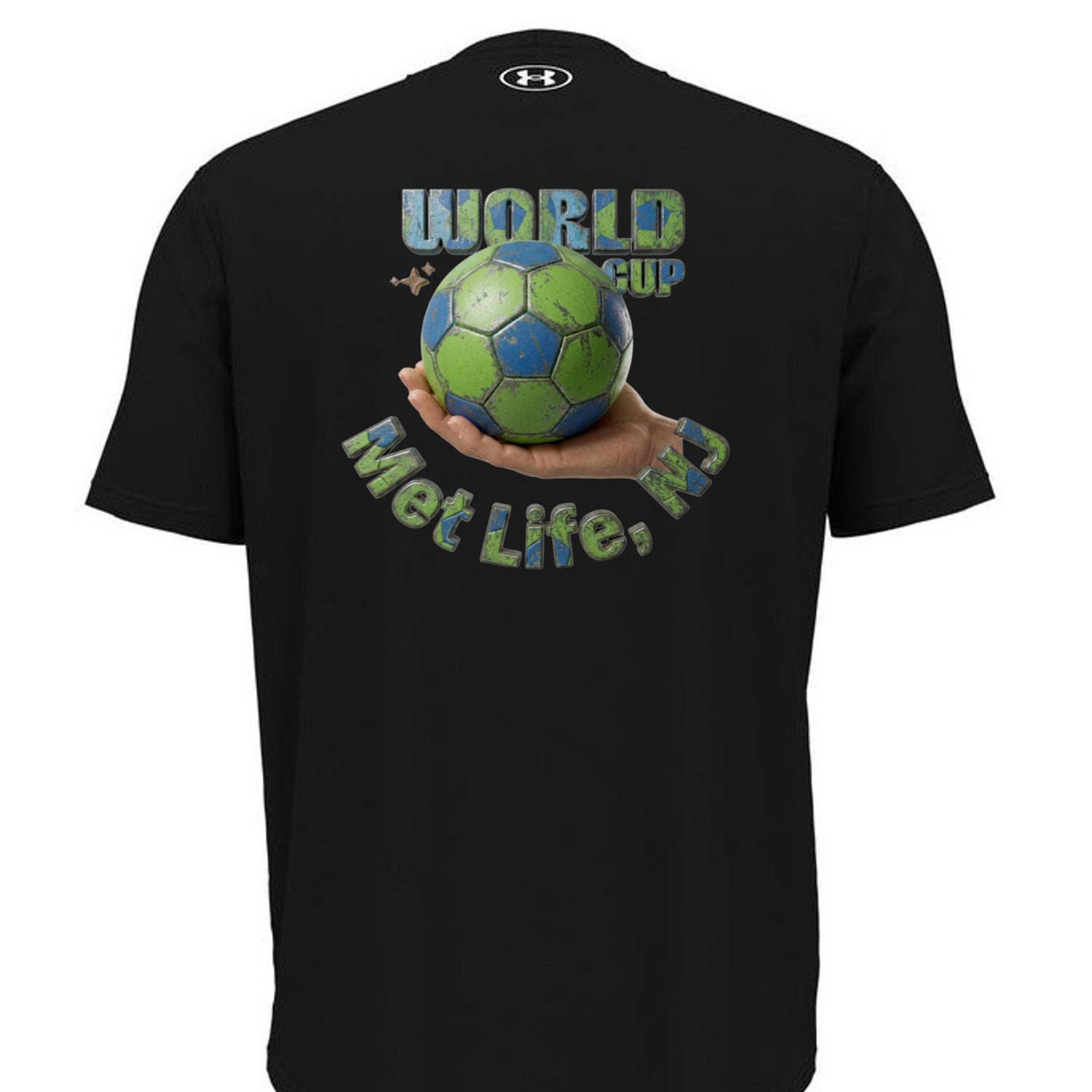 Exclusive Under Armour World Cup NJ T-Shirt Featuring Met Life Celebration Graphic - Image 22