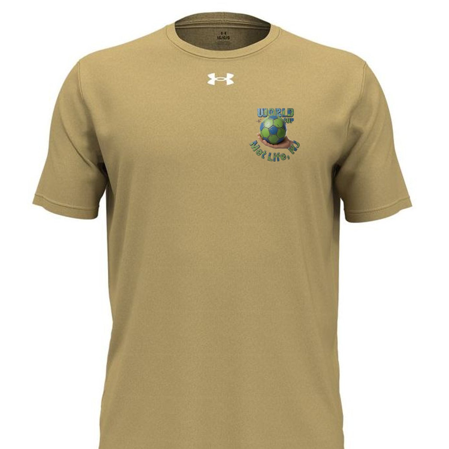 Exclusive Under Armour World Cup NJ T-Shirt Featuring Met Life Celebration Graphic - Image 5