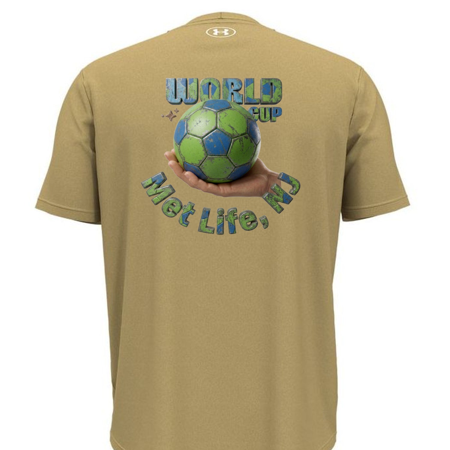 Exclusive Under Armour World Cup NJ T-Shirt Featuring Met Life Celebration Graphic - Image 6