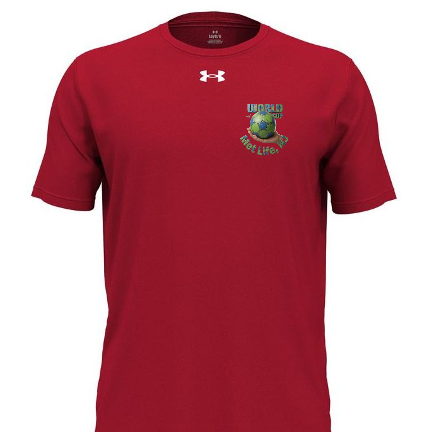 Exclusive Under Armour World Cup NJ T-Shirt Featuring Met Life Celebration Graphic - Image 9
