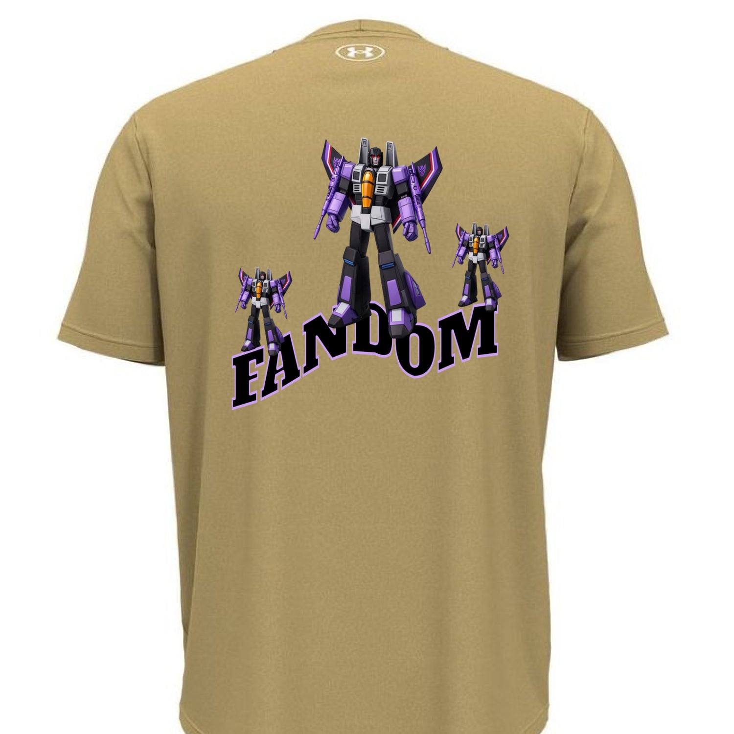 FANDOM G1 Under Armour Custom made transformers Shirt - Image 3