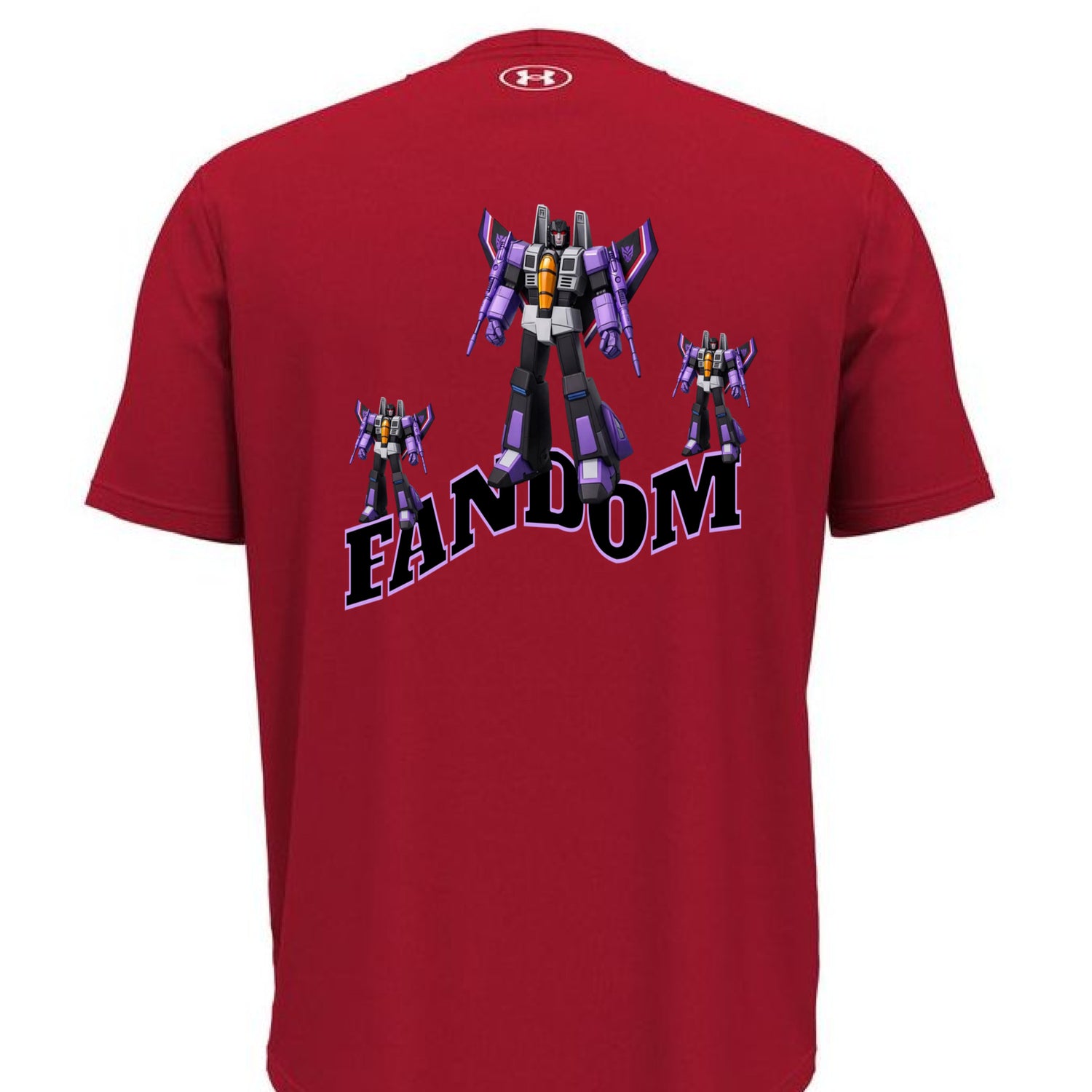 FANDOM G1 Under Armour Custom made transformers Shirt - Image 7