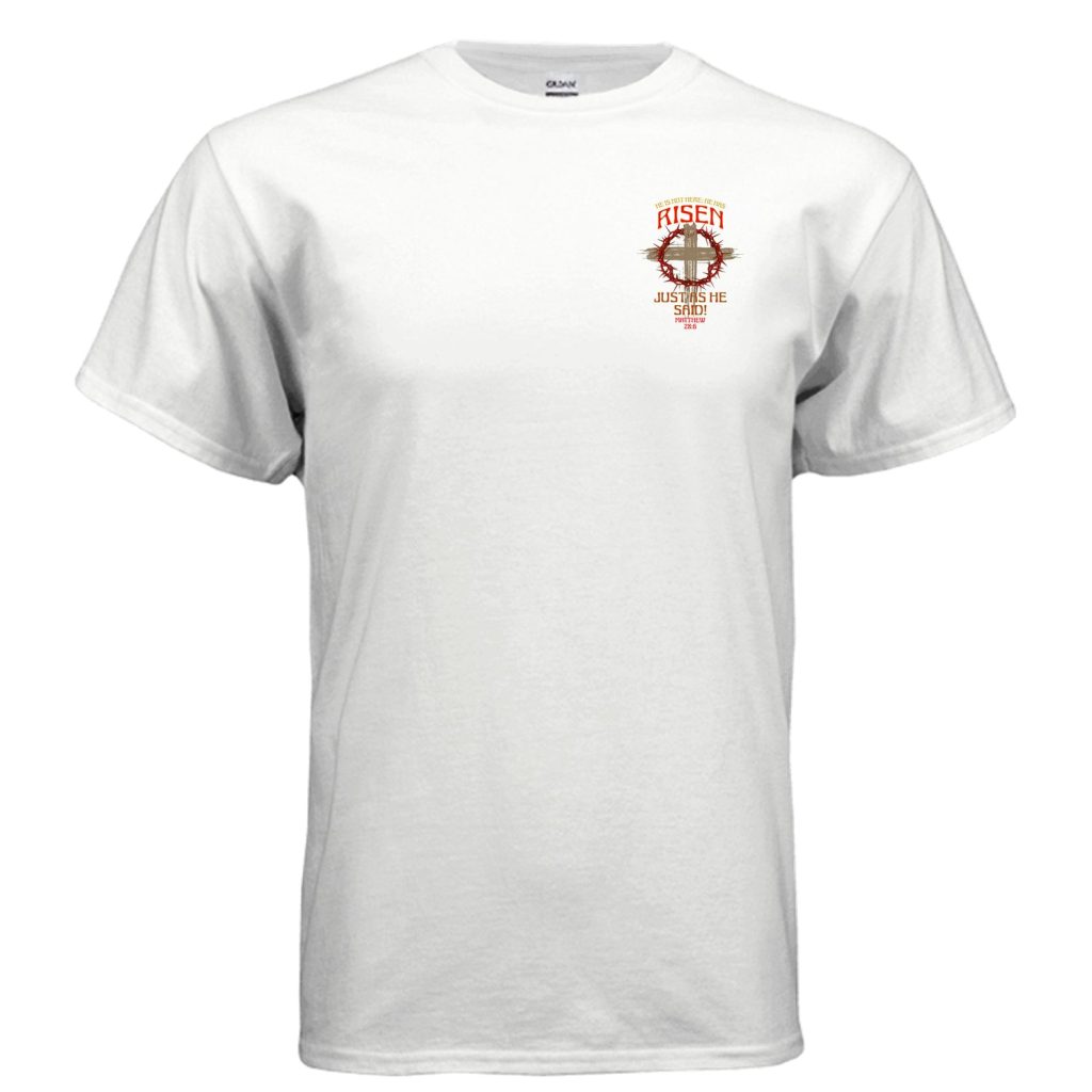 He's risen Gildan G500 Adult 5.3 oz. T-Shirt