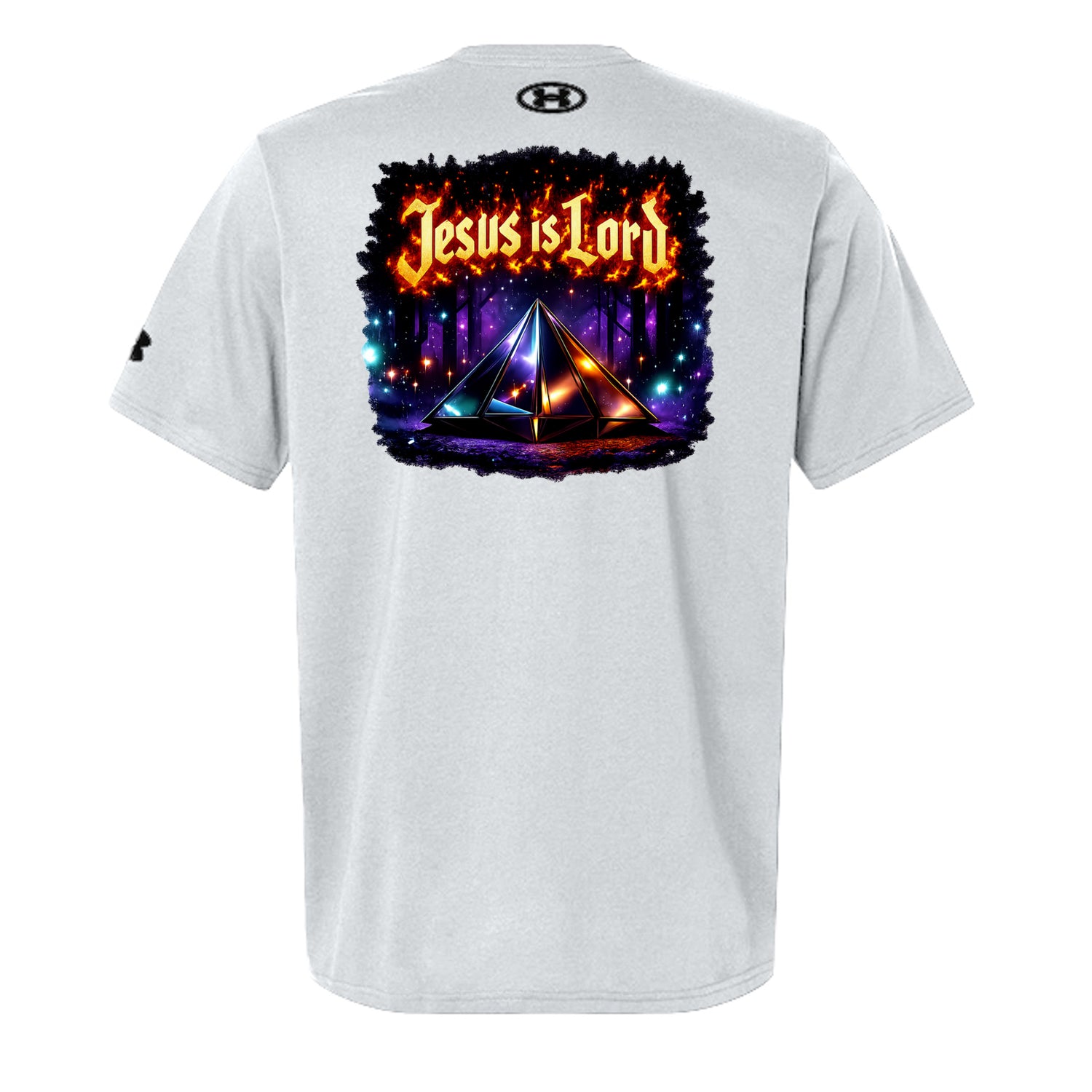 Jesus is Lord Under Armour Athletic T-shirt - Image 10