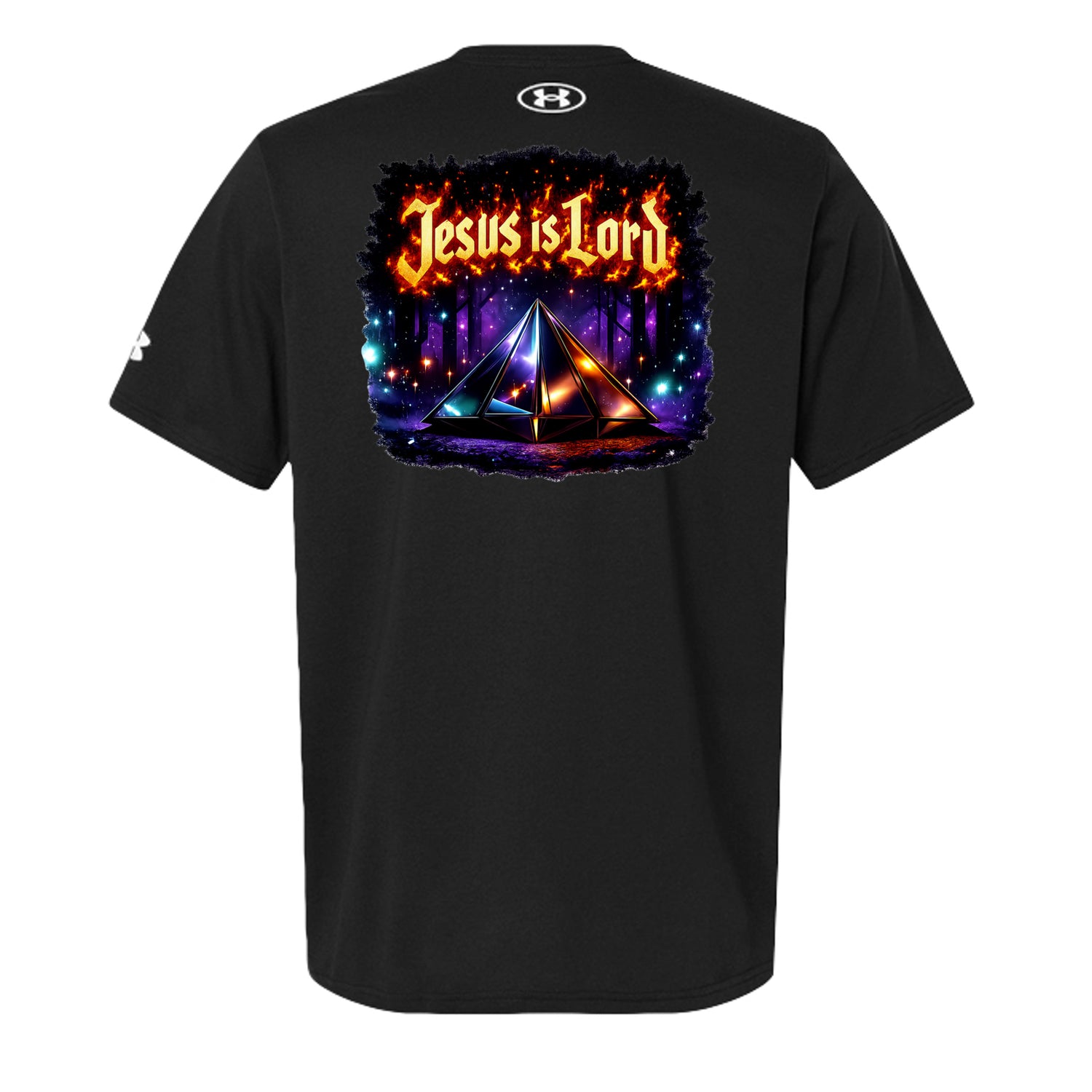 Jesus is Lord Under Armour Athletic T-shirt - Image 18