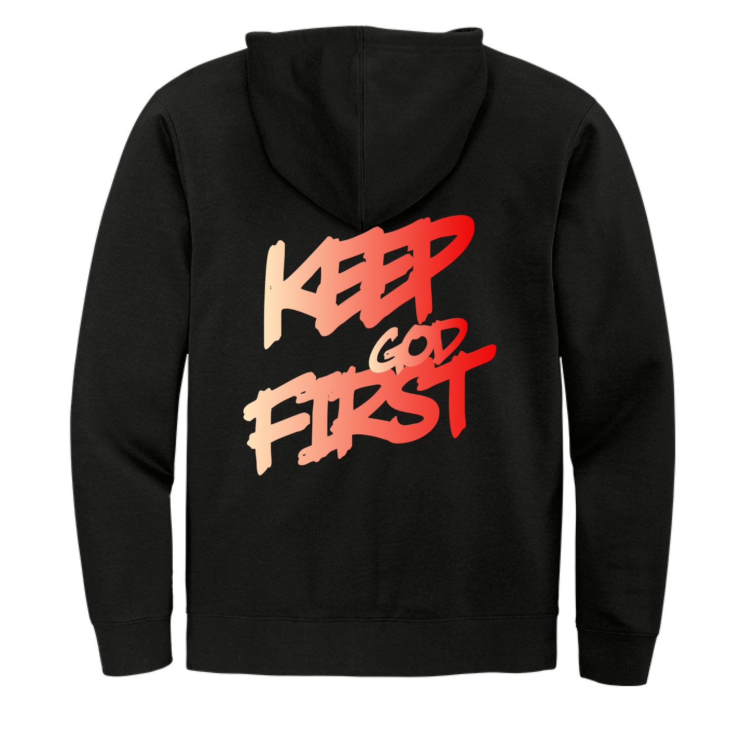 Keep God First Fleece Full-Zip Hoodie - Image 12