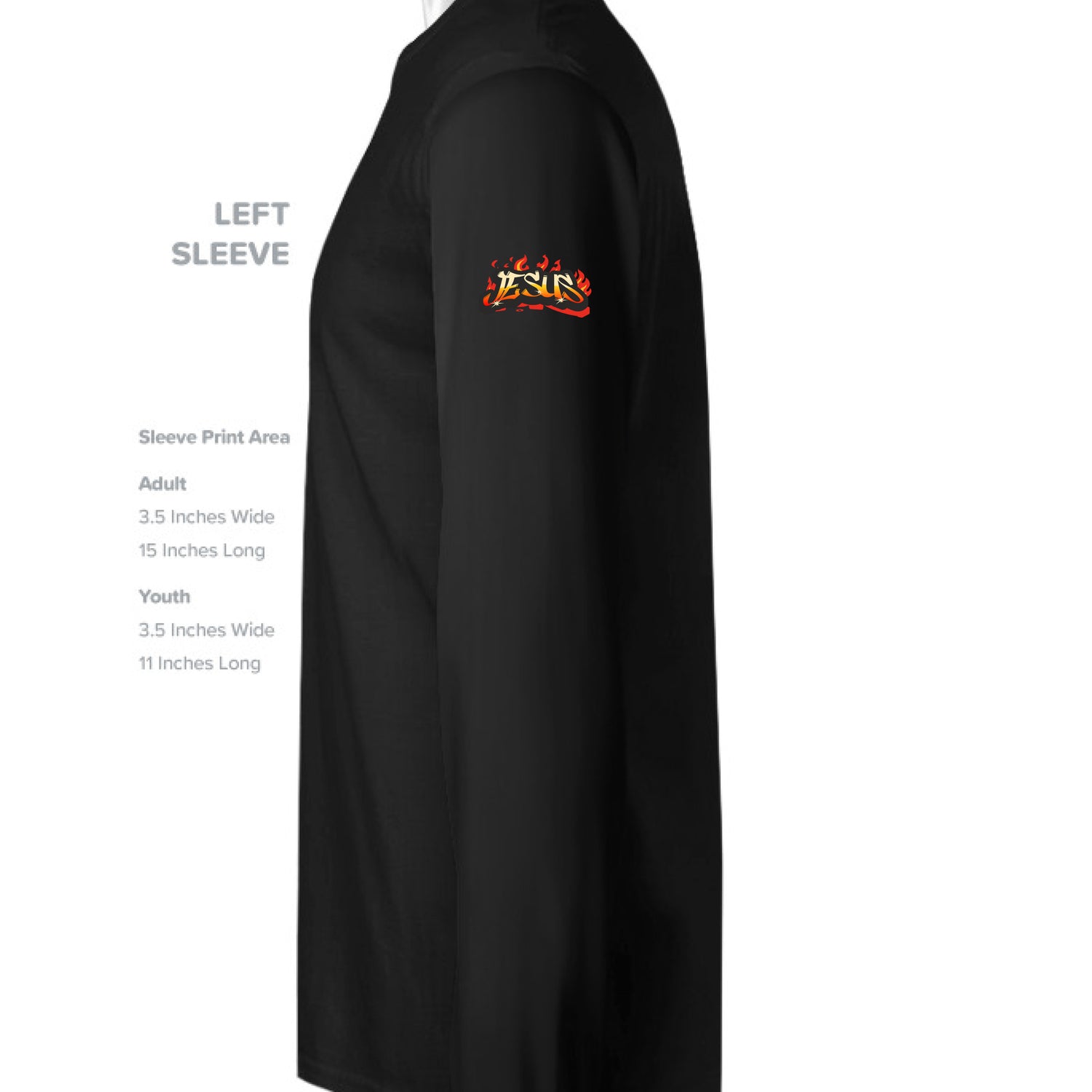 long sleeve faith based T-Shirt - Image 11
