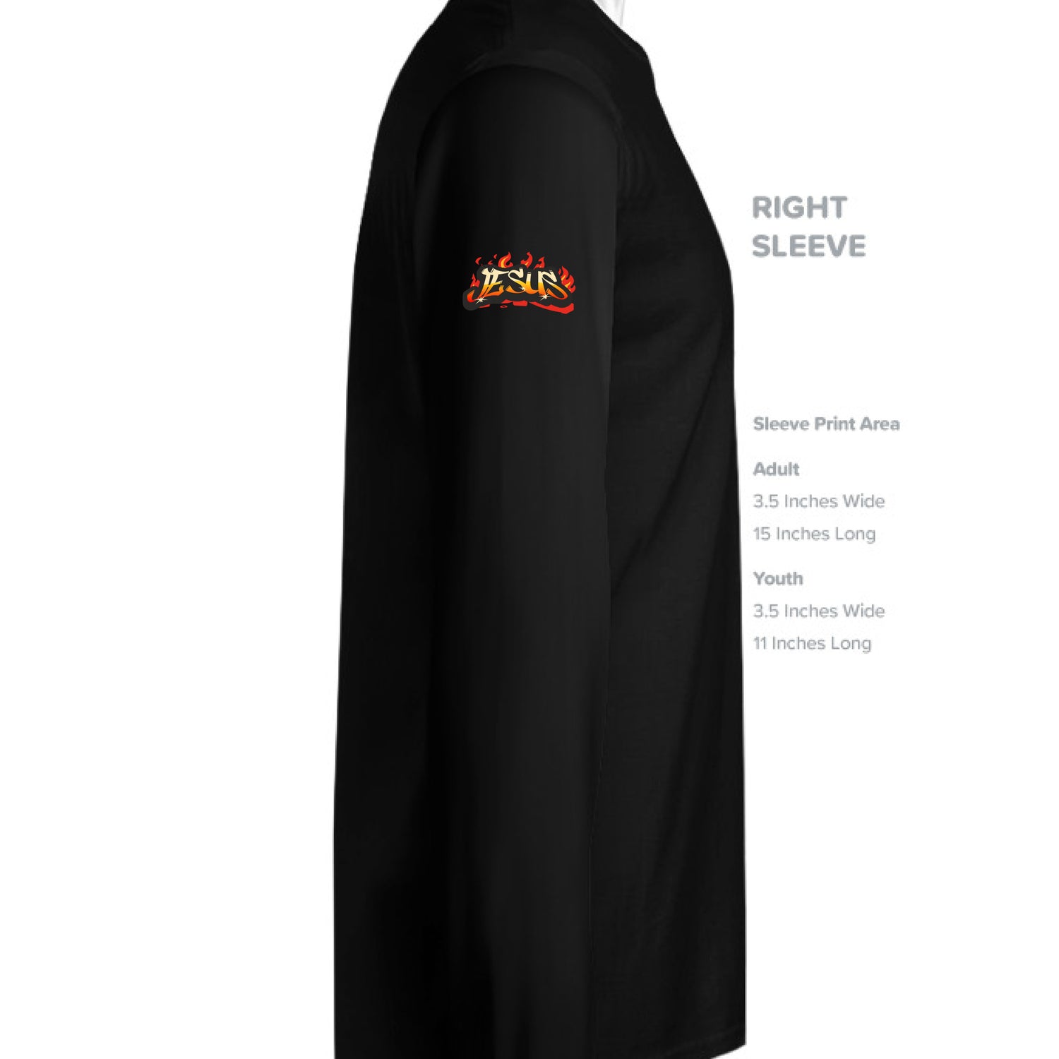 long sleeve faith based T-Shirt - Image 12
