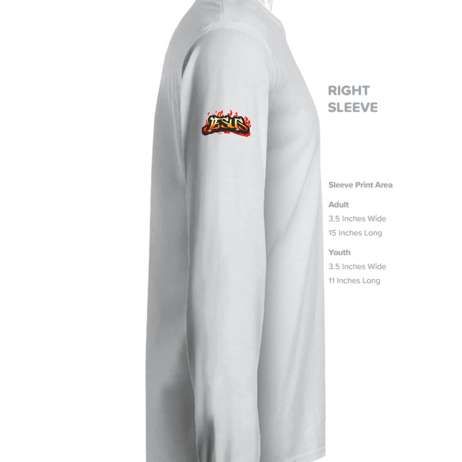 long sleeve faith based T-Shirt - Image 16
