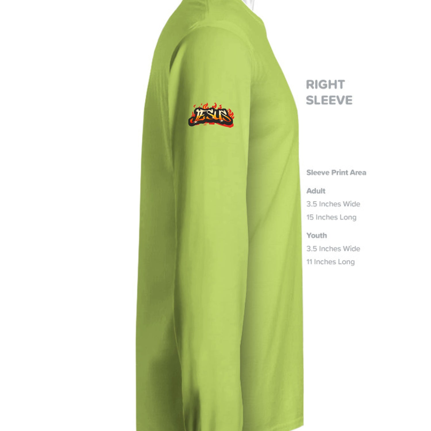 long sleeve faith based T-Shirt - Image 8