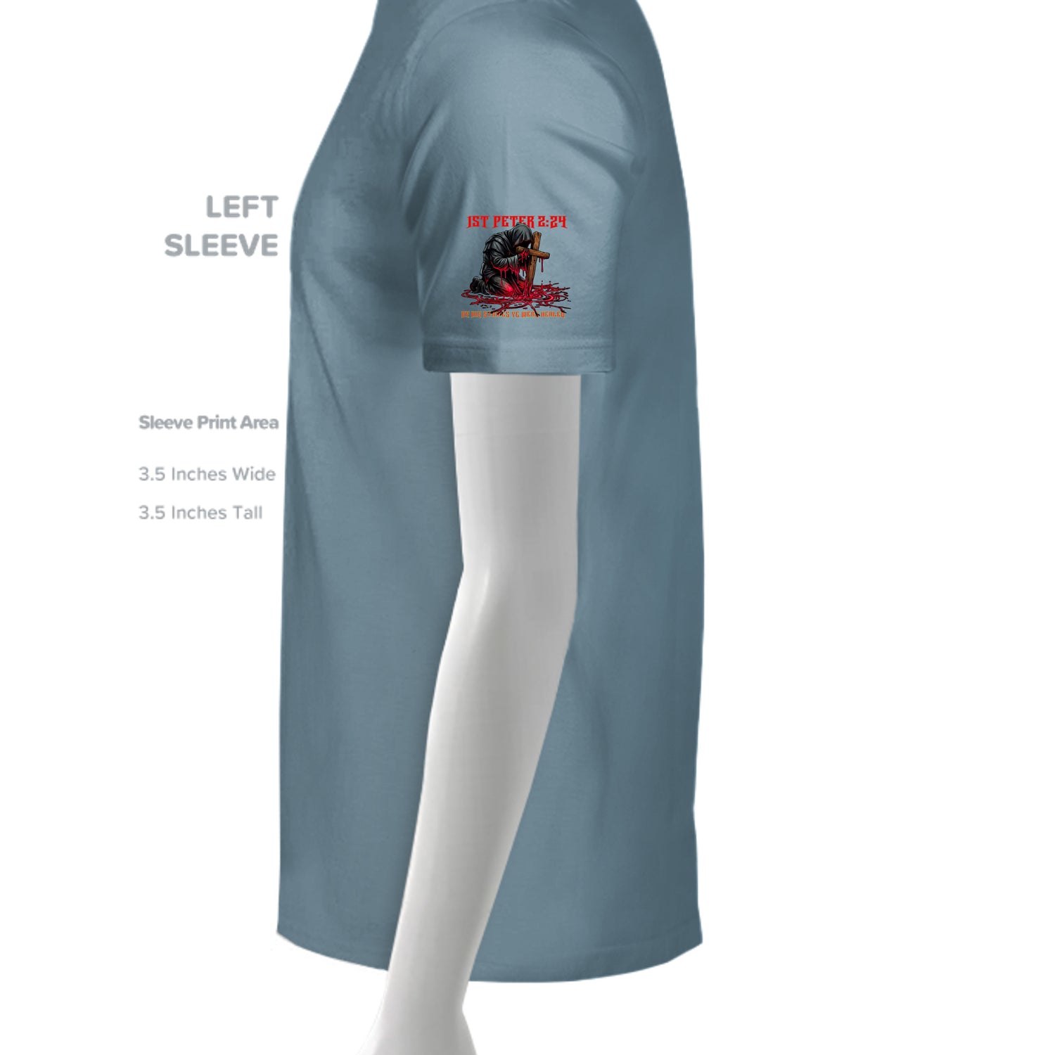 The Price Of Healing Adult Ultra Cotton 6 oz. T-Shirt - Image 3