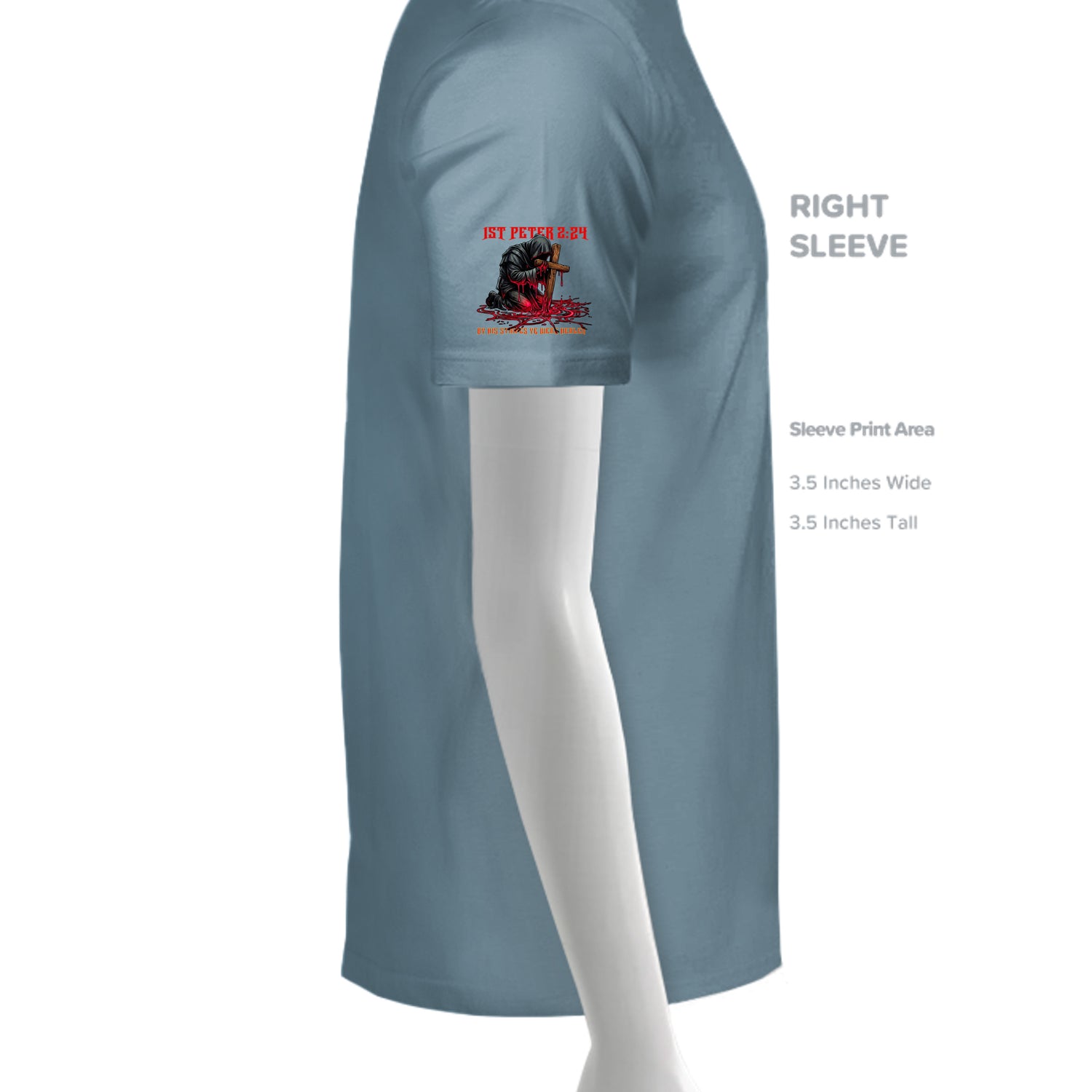 The Price Of Healing Adult Ultra Cotton 6 oz. T-Shirt - Image 4