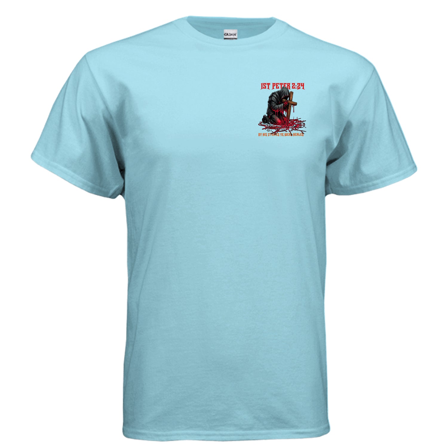 The Price Of Healing Adult Ultra Cotton 6 oz. T-Shirt - Image 6