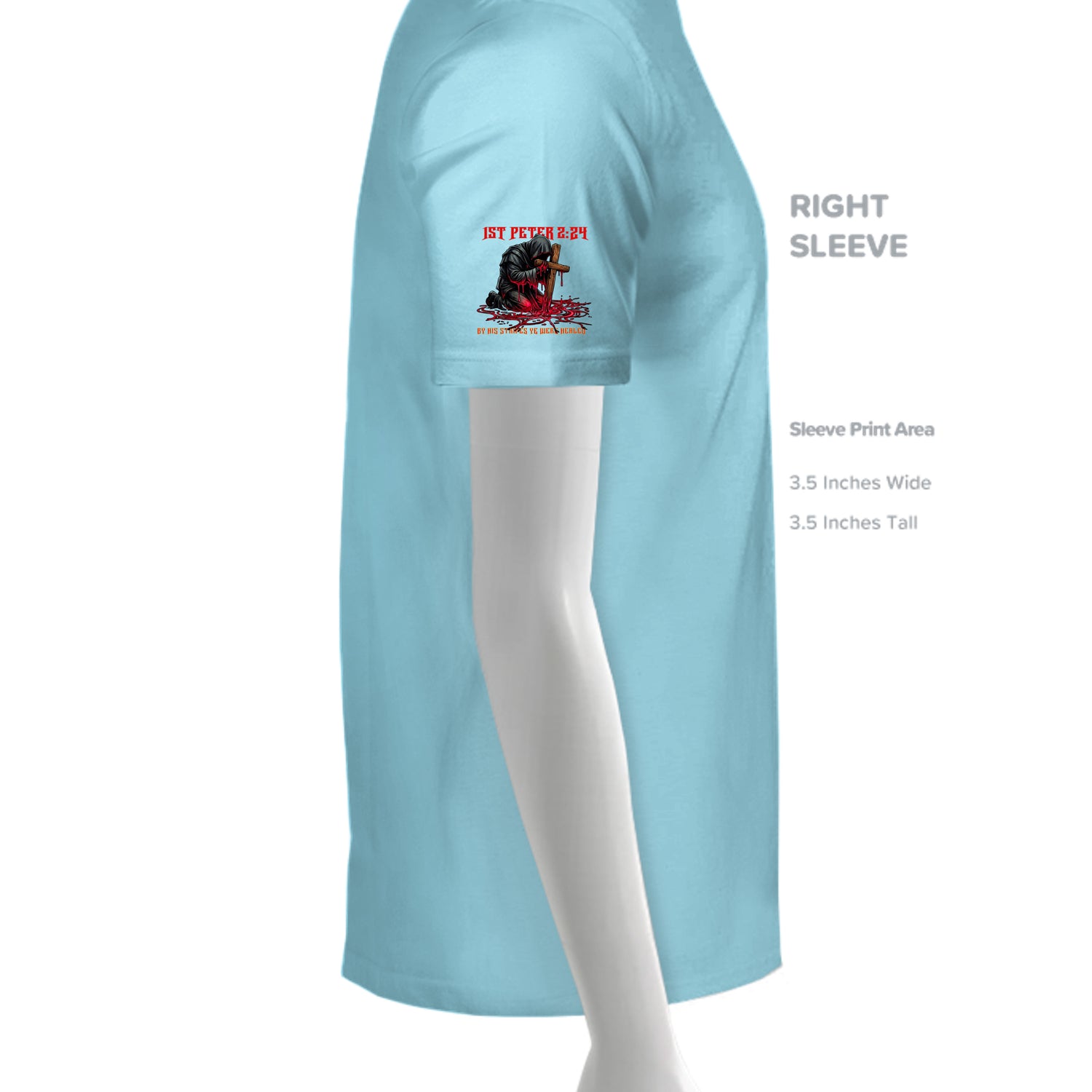 The Price Of Healing Adult Ultra Cotton 6 oz. T-Shirt - Image 9